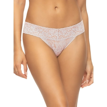 

Felina | Signature Stretchy Lace Low Rise Thong | Panty (Sphinx M/L)
