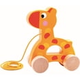 thumbnail image 1 of TOOKYLAND Wooden Pull Along Animal - Pull Toy for Toddlers, Ages 18m+, 1 of 9