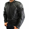 thumbnail image 2 of Shelter 515BK-M Perrini Mens Classic Motorcycle Armor Biker Racing Motorbike Cordura Jacket, Black - Medium, 2 of 5