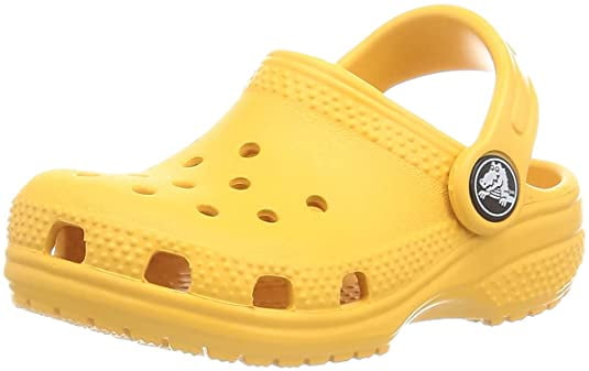 kids crocs yellow