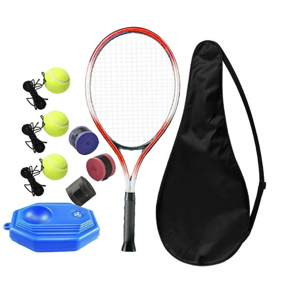 DYNWAVECA Tennis Ball Rebuttal Ball Tennis Tennis er for Kids Adult Self Practice Tennis Training Equipment Park 3 Balls 3 Hand Glue