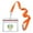 Orange, variant on 12 Pack - Bright Neon Lanyards with Clear Resealable Horizontal Badge Holder - Wide Neck Straps with Breakaway Clasp for Cruise Key Cards, Theme Park and School Passes by Specialist ID (Blue)