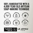 thumbnail image 2 of LE JOYAU D’OLIVE Luxury Handmade Soap, 100% Natural Fragrance-Free Soap Bar, Olive Breeze, Naturally Cured for 5 Months, 3 Ingredients Soap, Handcrafted Bath Soap for All Skin Types, Pack of 1, 2 of 7