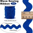 thumbnail image 2 of Ribbon GORGECRAFT, tamaño grande, 3,4 cm de ancho, 9,1 m, 2 of 5