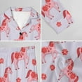 thumbnail image 6 of Top-kevin Pajama Sets for Womens Horses Running Starry Night Loose Button Down Long Sleeve Shirts And Pants Set, 6 of 12