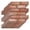 Brown Brick, variant on LAZIOEGR 3D Red Brick Peel & Stick Wallpaper Water-Resistant Removable Self Adhesive PVC Wall Stickers for Living Room Kitchen Countertop, 11.8 x 11.8 Inches / 300 x 300 mm, 1 Pack