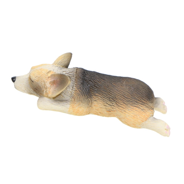 koolsoo Lying Corgi Landscape Ornament Terrarium Miniature Wedding Decor #9 9