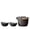 D, variant on One Pot And Two Cups Portable Coarse Pottery Pot Tea Cup Kung Fu Tea Set Chinese Ceramic TeaSet Travel Tea Set
