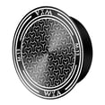 thumbnail image 4 of Cubierta impermeable para manivela de placa de dientes de bicicleta, lado derecho, 170mm (negro), 4 of 5