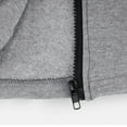 thumbnail image 7 of IROINNID Fleece Jacket for Women Winter Thermal Plush Warm Button Thicken Jacket Long Sleeve Hooded Outwear Coat with Pocket,Gray, 7 of 7