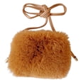 thumbnail image 1 of Monedero cruzado esponjoso para niñas y niños, bolso borroso, bolso de felpa, 1 of 6