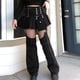 thumbnail image 4 of s cortas de cintura alta para mujer plisada casual punk L Zulema Faldas plisadas góticas, 4 of 6