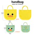 thumbnail image 4 of Qarigey Bolso de mano de burbujas para niñas, mujeres, niños, bolso de mano de silicona a la moda, juguete sensorial antiestrés, juguetes de Bolsas de mensajero y de hombro No.6, 4 of 6