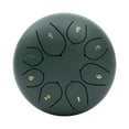 thumbnail image 1 of Xihbxyly Tambor de Lluvia para Exteriores, Tambor de Lengüeta de Acero de 11,4 Cm y 8 Tonos, con Baquetas y Libro, para Jardín., 1 of 6
