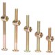 thumbnail image 2 of Tornillo M6, Tornillo Galvanizado, Resistencia A La Corrosión De Acero Al Carbono Galvanizado Firme Para El Ensamblaje De Muebles De Camas ANGGREK Otros, 2 of 8