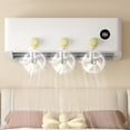 thumbnail image 2 of Fokuz Air Conditioner Wind Deflector Bedroom Direct Blowing Suction Cup Wind Fan Djustable Air Conditioner Wind Deflector Fan Suitable For Air Conditioning/Air Conditioning, 2 of 4