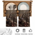 thumbnail image 5 of Western Vintage Kitchen Towels Set of 2, Country Cowboy Boots Cow Skulls Retro Absorbent Dish Towels for Kitchen, Microfiber Hand Towel, Quick Drying Tea Towel for Cleaning Decorative Dishcloths, 5 of 7