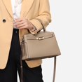 thumbnail image 3 of Genuine leather women's bag TOGO top layer cowhide light luxury ladies multi-functional handbag shoulder top-handle bag, 3 of 5