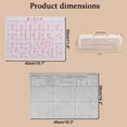 thumbnail image 5 of 15PCS Chinese Calligraphy Brush Set Water Writing Fabric Paper Magic Cloth Calligraphy Kits Rewritable for Beginners, 5 of 6