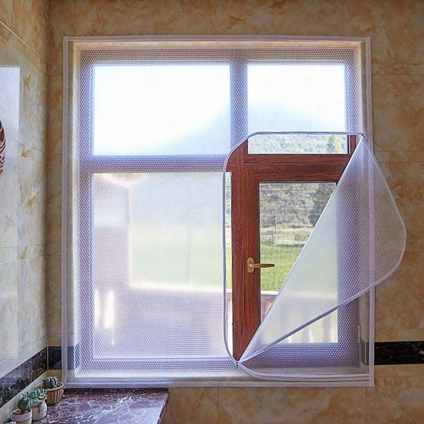 Isolation fenêtre et Porte Avec Magnétique,Film D'isolation De