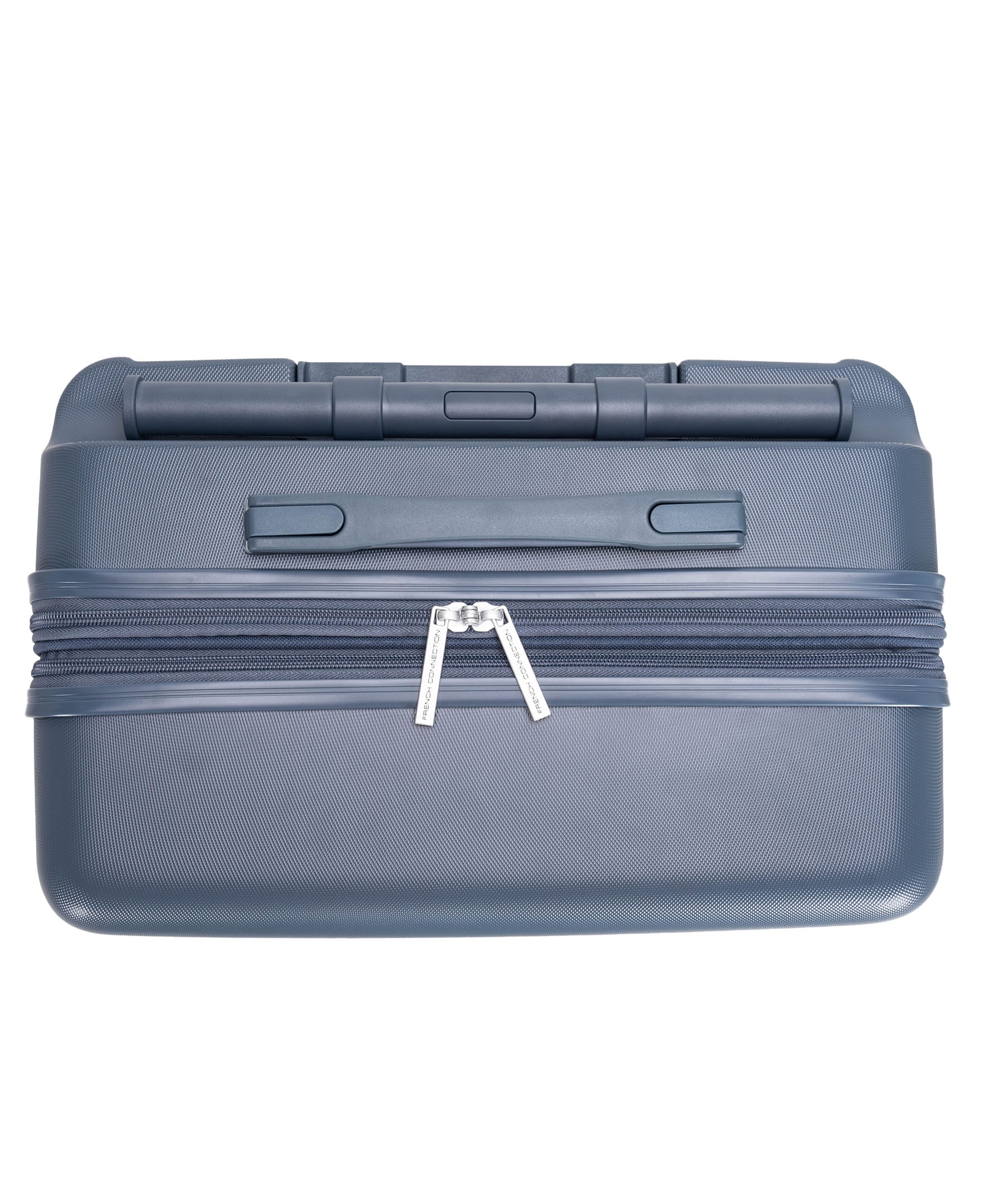 French Connection 22 inch Expandable Rolling Carry-on Luggage, Navy