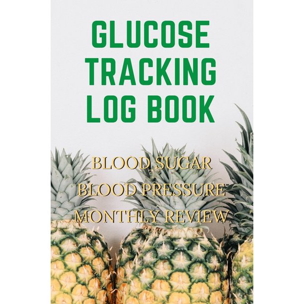 D.J. Blood Sugar Glucose Tracking Log Book V.26 Pineapple Blood