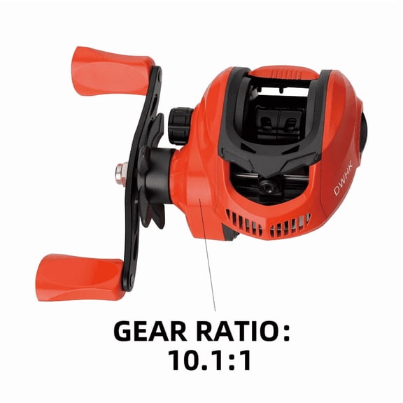 Ghosthorn Fishing Reel - Ambidextrous Design - Smooth Cast & Durable Build