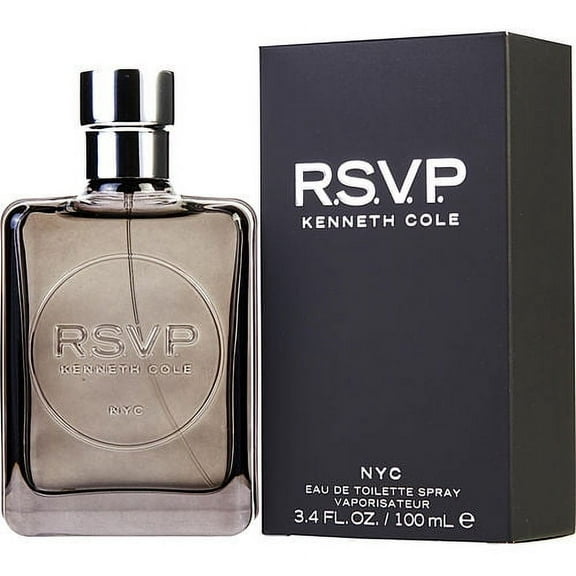 Kenneth Cole RSVP Eau De Toilette Spray, Cologne for Men, 3.4 Oz