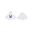 thumbnail image 2 of RUINIXCW Kids Toddler Baby Boy Girl Halloween Ghost Costume Kids Ghostface Print Cloak Hooded Cape Poncho Halloween Cosplay Party Outfit, 2 of 10