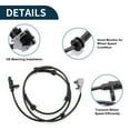 thumbnail image 4 of Unique Bargains ABS Wheel Speed Sensor Rear Left or Rear Right ABS Sensor Anti-lock Braking System Sensor No.47900-1DC1A for Nissan Rogue 2008-2013, 4 of 7