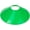 Green, variant on Champion Sports Flexible Saucer Field Cone for Sports and Athletics, Blue - 7.5", 7.5 Inch Diameter