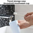 thumbnail image 6 of Portable Travel Toothbrush Case,3 In 1 Toothpaste Travel Case Holder Hard Plastic Tooth Brush Container Toothbrush Storage Box for Travel,Business,Home,Camping, School Supplies, 6 of 7