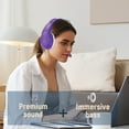 thumbnail image 6 of Anivia Gaming Headsets with Mic Noise Cancelling Headphone Computer Headset with Microphone Wired Headphones Adjustable Headband for PC/MAC--Purple（Ship from USA）, 6 of 6