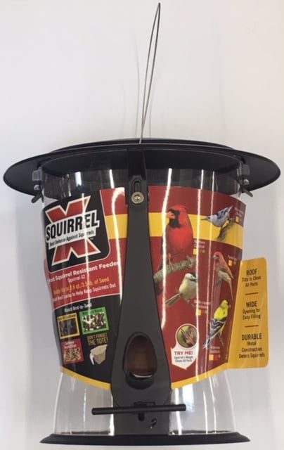 Squirrel X2 Squirrel Resistant Songbird Feeder Brown Walmart
