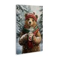 thumbnail image 2 of Stupell Industries Traditional Christmas Cocoa Bear Canvas Art, 24 x 36, by Tina LeCour, 2 of 8