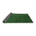 thumbnail image 2 of Ahgly Company Indoor Round Abstract Emerald Green Modern Area Rugs, 7' Round, 2 of 4