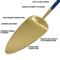 thumbnail image 5 of Koyal Wholesale Modern Wedding Cake Knife And Server Set - 2-Piece Gold Cake Cutter & Server With Navy Blue Handle, 5 of 5
