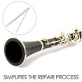 thumbnail image 3 of KALLORY 1ensemble Kit de Réparation d'Instrument à Vent Accessoires en Métal pour Flûte Saxophone Clarinette, 3 of 8