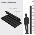 thumbnail image 2 of UNISOAR 94.5" x 12.6" Wood Slat Acoustic Panels Decorative 3D Sound Absorbing Wall Paneling (2 PCS), 2 of 11