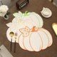 thumbnail image 1 of Mantel Individual de Tela con Calabaza Bordada para Halloween | Mantel Individual Aislante Térmico | Beige | 38 Cm X 28 Cm X 0,2 Cm | 1 Unidad, 1 of 6