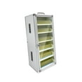 thumbnail image 3 of Runquan Phone Storage Cabinet Aluminum Alloy Lockable Phone Locker for Repair Stores 72 Slots, 3 of 8
