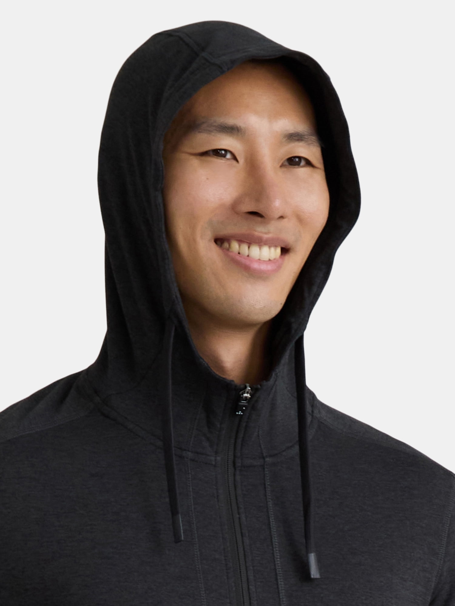 Athletic Works Men's and Big Men's ButterCore Soft Full Zip Hoodie, Sizes S-3XL