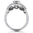 thumbnail image 2 of Pompeii 3/8 ct Round Diamond Engagement Ring Setting (F,VS), 2 of 2