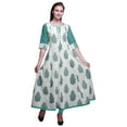 thumbnail image 1 of Bimba AnarkaliKurtiMaxi Casual Dress Printed IndianKurtisFor Women, 1 of 6