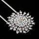 thumbnail image 4 of Homedecorlover 1 pieza pin broche cristal rhinestone broche solapa pines moda Jinwen Broche de seguridad con diamantes de imitación, 4 of 8