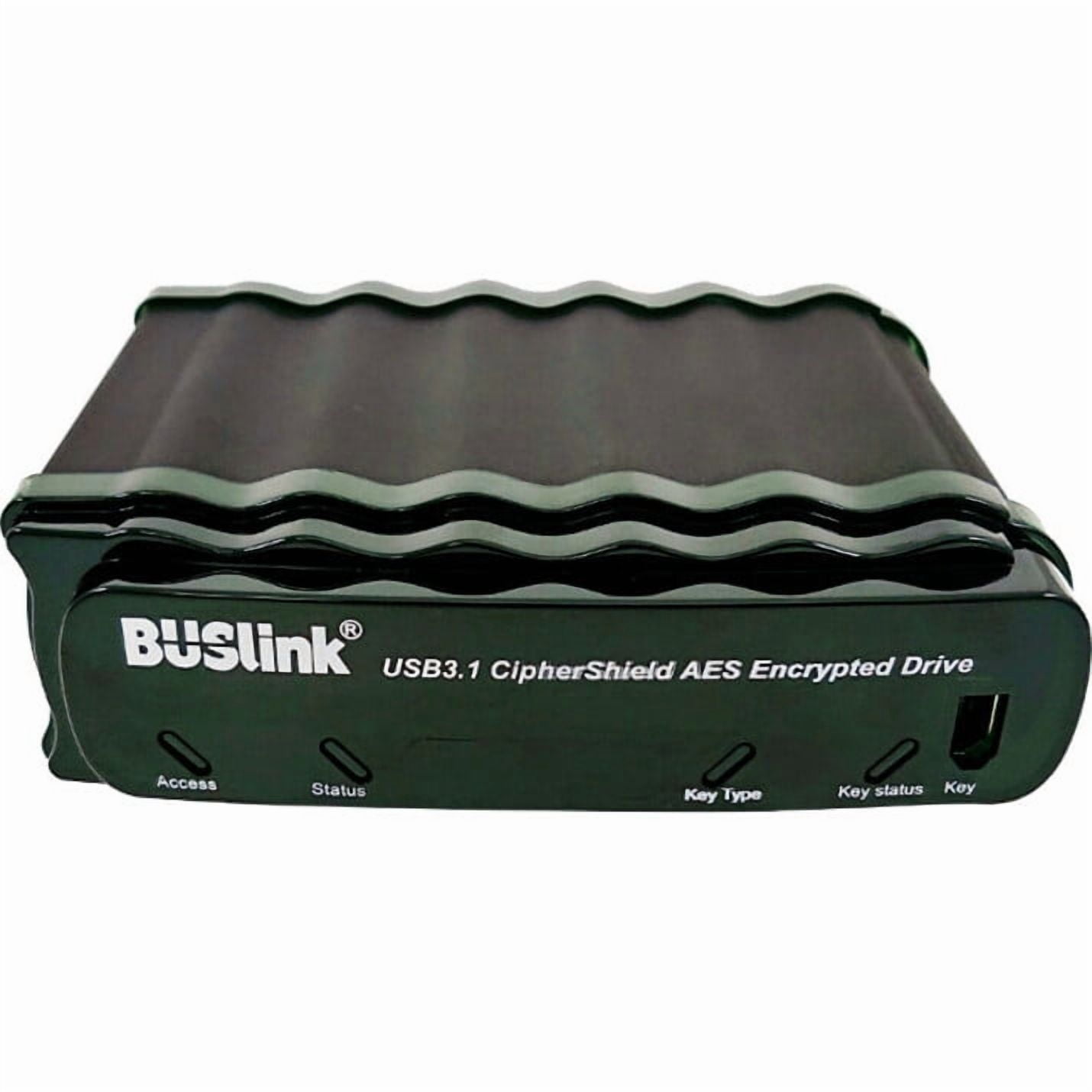 Buslink CipherShield CDSE-7T6SDG2C 7.60 TB Portable Solid State Drive, 2.5" External, SATA, TAA Compliant