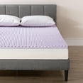 thumbnail image 6 of Best Price Mattress 1.5" Memory Foam Egg Crate Mattress Topper with Lavender Infusion, Full, 6 of 10