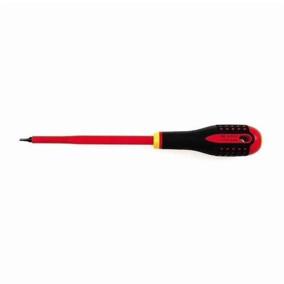 Bahco Slotted Insulated Screwdriver,4 x 1/8" Slotted 5/32" BAHBE-8040S