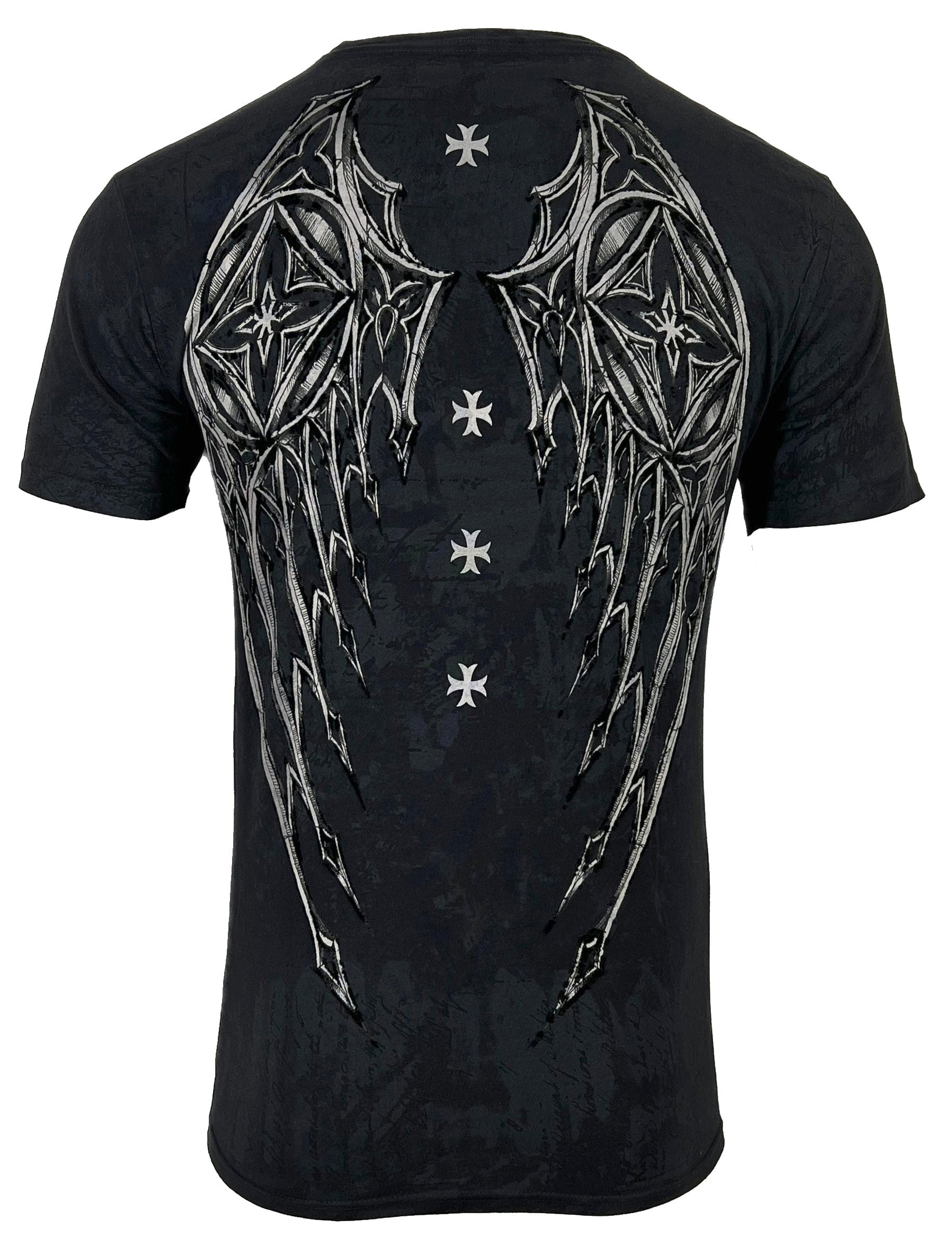 Xtreme Couture by Affliction Men's T-Shirt Stone Ranger Biker - Walmart.com