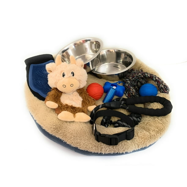 Small dog/puppy starter kit, 11 Piece Dog Supplies Assortments, Set